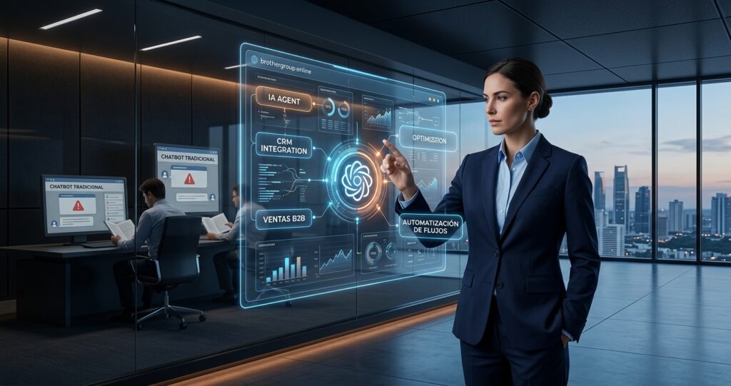 Agentes de IA en 2026: Por qué los Chatbots tradicionales están matando tus ventas